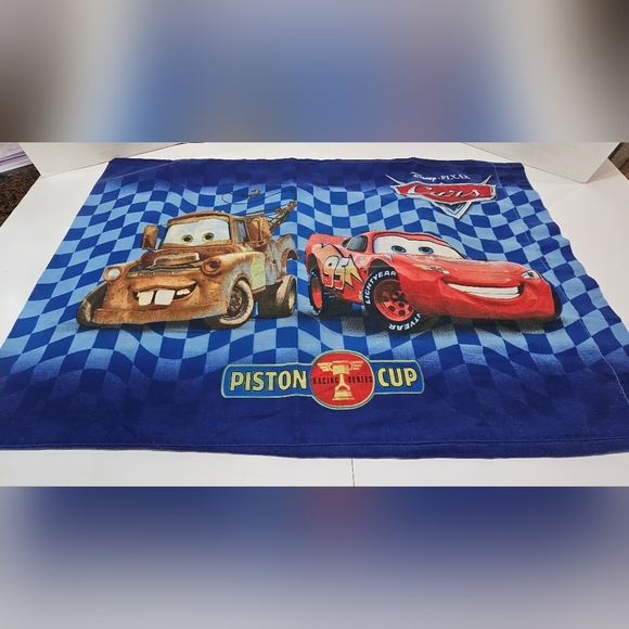 Disney Cars Throw Pillow New & 2 Double Sided Pillow Cases Used - Picture 13 of 16